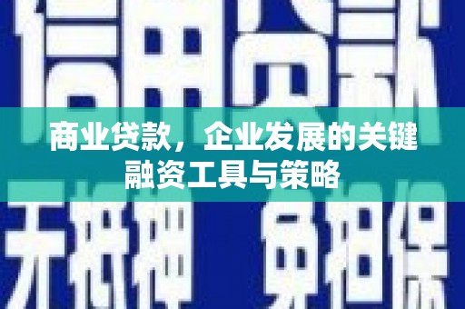 曲沃商业贷款，企业发展的关键融资工具与策略