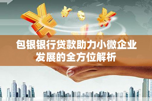 曲沃包银银行贷款助力小微企业发展的全方位解析