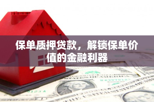 曲沃保单质押贷款，解锁保单价值的金融利器