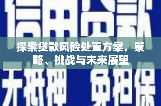 曲沃探索贷款风险处置方案，策略、挑战与未来展望