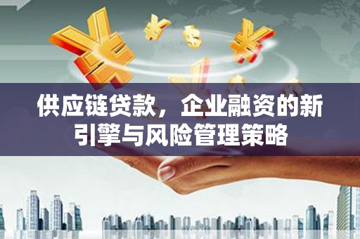 曲沃供应链贷款，企业融资的新引擎与风险管理策略