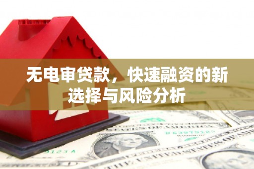 曲沃无电审贷款，快速融资的新选择与风险分析